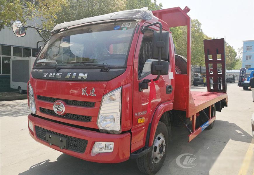 躍進藍(lán)牌平板運輸車（60-75型號挖機）